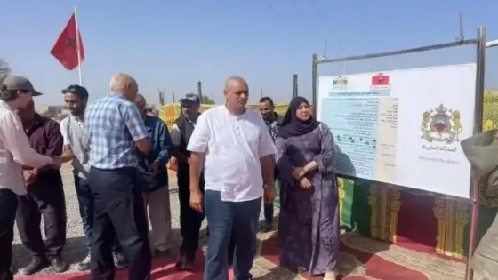 إعطاء انطلاقة أشغال إنجاز طريق الخراجات على طول 7.5 كيلومترات بجماعة أحمر لكلالشة