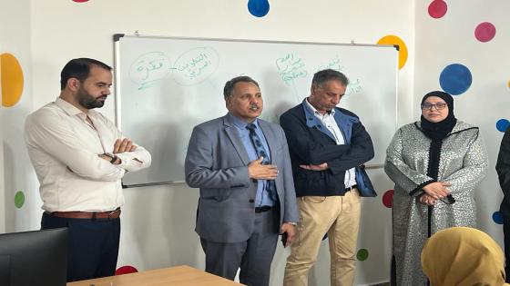 مدير وكالة التنمية الإجتماعية يقوم بزيارة للفضاء الحاضنة الإجتماعية بأنزا إقليم أكادير إدوتنان