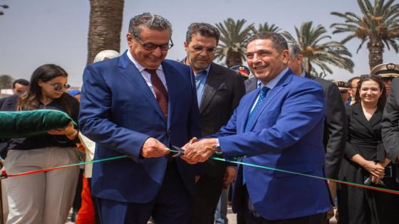 أمزازي وأخنوش يشرفان على تدشين عدد من المرافق والتجهيزات الحضرية بأكادير
