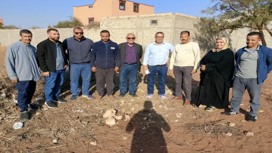 تارودانت..لجنة مختلطة تقوم بزيارة ميدانية إلى موقع حفر بئر للماء الصالح لشرب بدوار لبرج بجماعة لكفيفات  