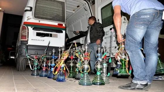 اكادير :الشرطة تداهم مجموعة من محلات تقديم الشيشا